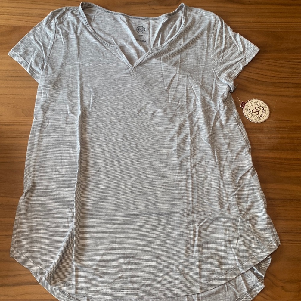 Shirt sleeve striped tshirt (kohls)